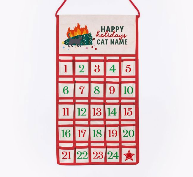 Happy Holidays: Personalized {breedCommonName} Advent Calendar